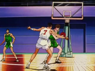 Ryota Miyagi, Shohoku’s star point guard playing defense